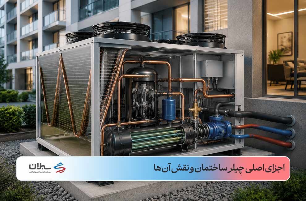 اجزای اصلی چیلر